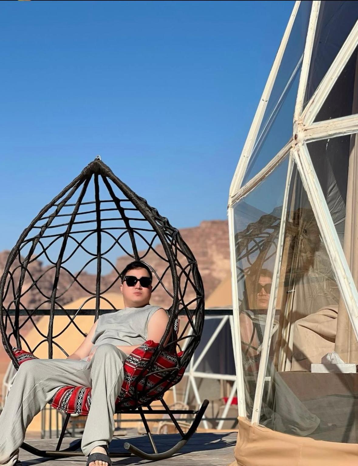 Rum Warm Bubble Camp Ram Vadisi Dış mekan fotoğraf