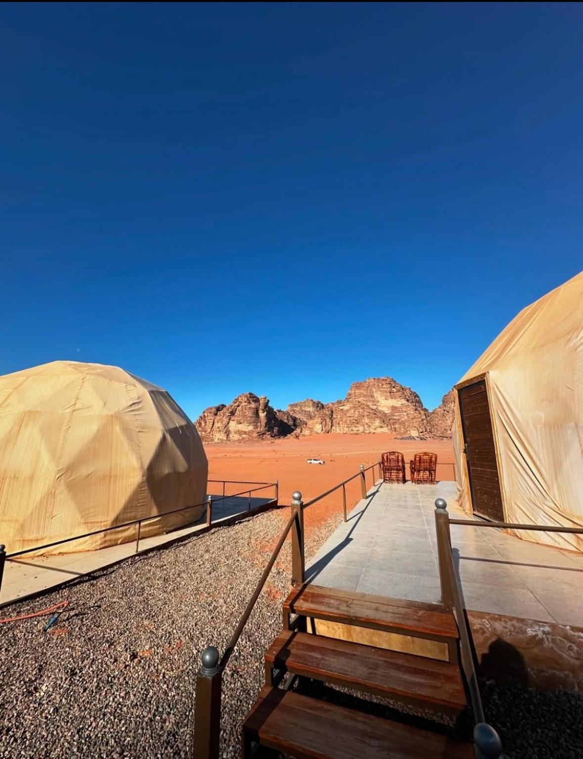 Rum Warm Bubble Camp Ram Vadisi Dış mekan fotoğraf