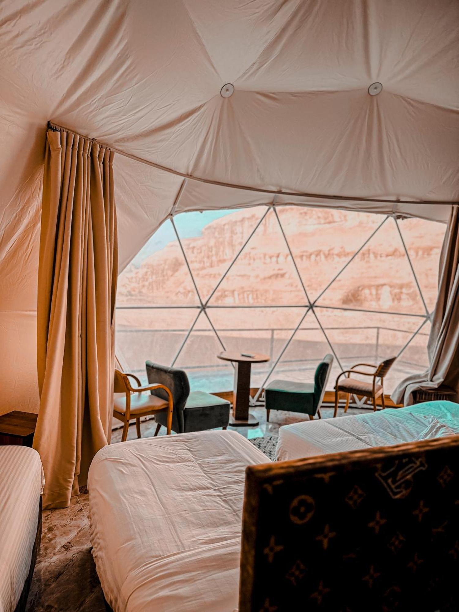 Rum Warm Bubble Camp Ram Vadisi Dış mekan fotoğraf